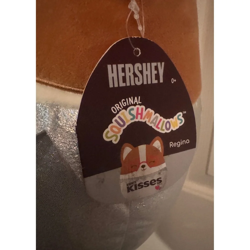 NWT Hershey Kisses Regina‎ Corgi Dog Squishmallow Plush 2022 Adorable